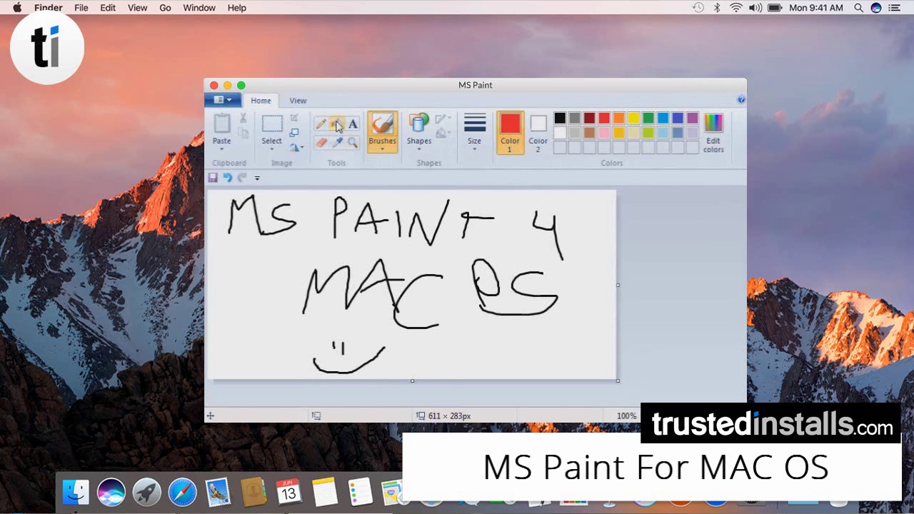mac paintbrush app color reshade