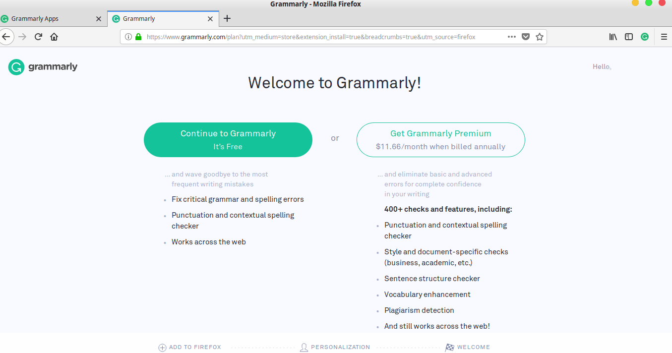 Ginger grammar checker for mac